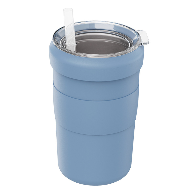 新しい高速冷却アイスカップコーヒーカップ 0 稀释アイスウォーターカップ二重層断熱ドリンクカップアイス冷却カップ|undefined