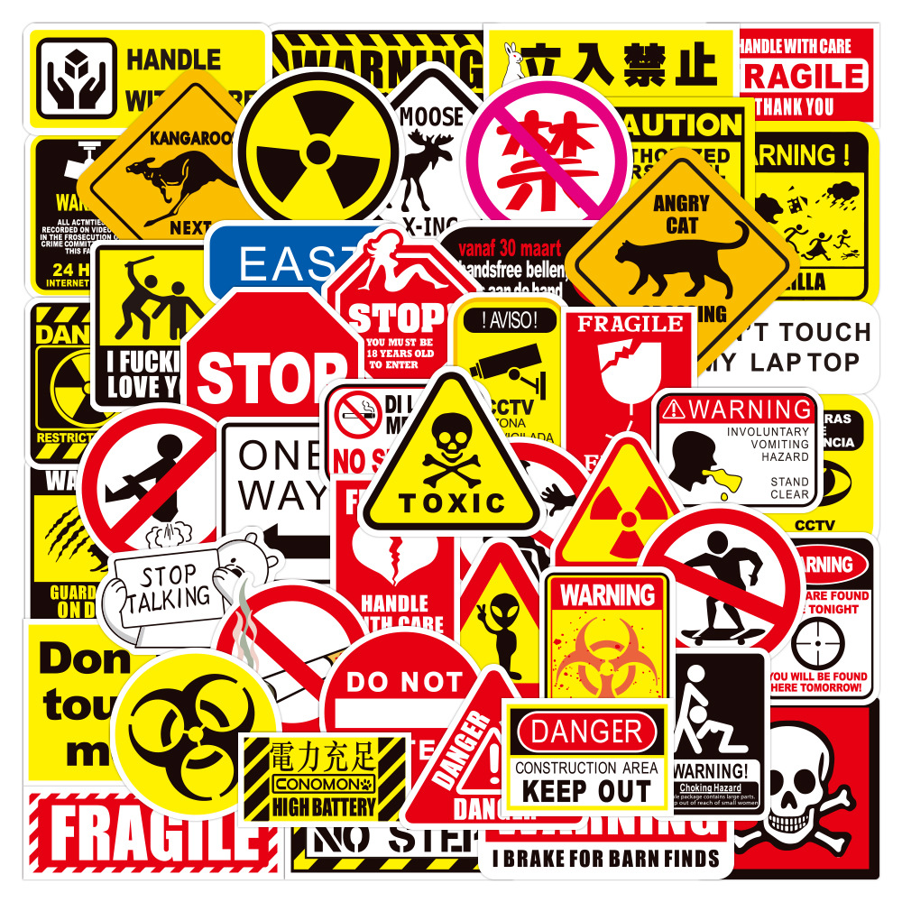 Amazon Venta caliente Casco Pegatinas Casco de seguridad Electricista Soldador Decoración impermeable Pegatinas de graffiti Pegatinas de motocicleta al por mayor