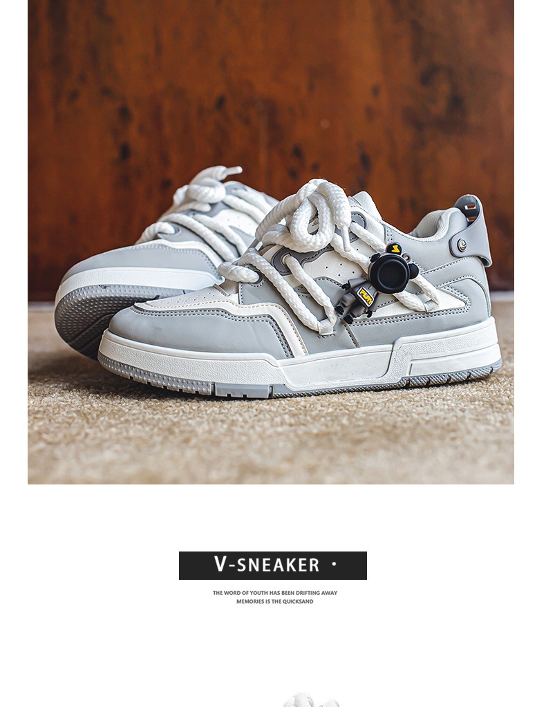 Herren Freizeitschuhe Retro Sneaker Geflochten Und Modern_voghion.com