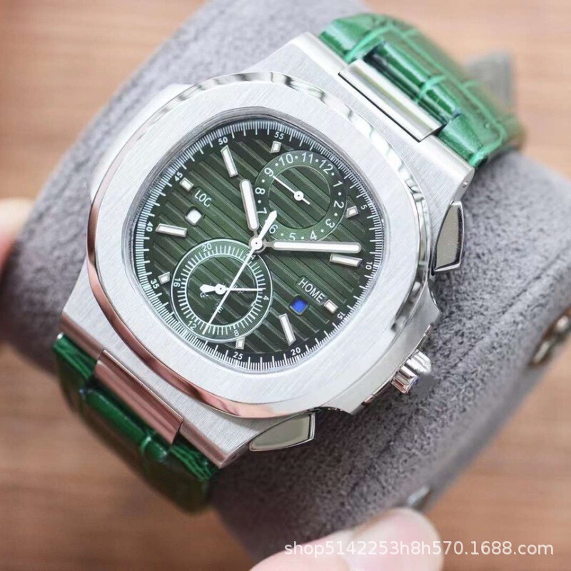 Cross-Border Dropshipping of Hundreds of Moon Phase Automatic Winding Mechanical Watches for Men, Steel Band Watches, Source Factory, Aliexpress