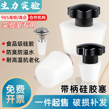 硅胶塞子管道密封酒瓶塞试管塞防返水地漏防臭鱼缸堵头带提手抓手
