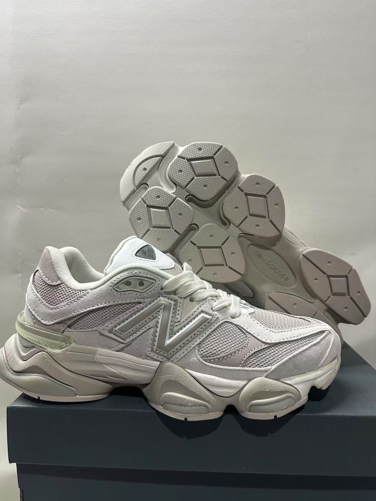 Zapatos Pitian puro comercio exterior original NB9060 tendencia de zapatos de papá retro altura pareja estudiantes hombres y mujeres zapatos deportivos para correr