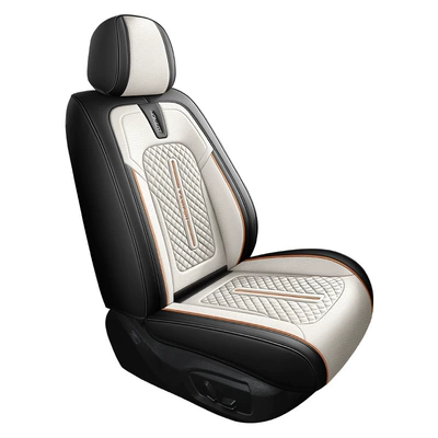 Universal seat cover Waist-Supporting Nappa Leather Comfortable Breathable