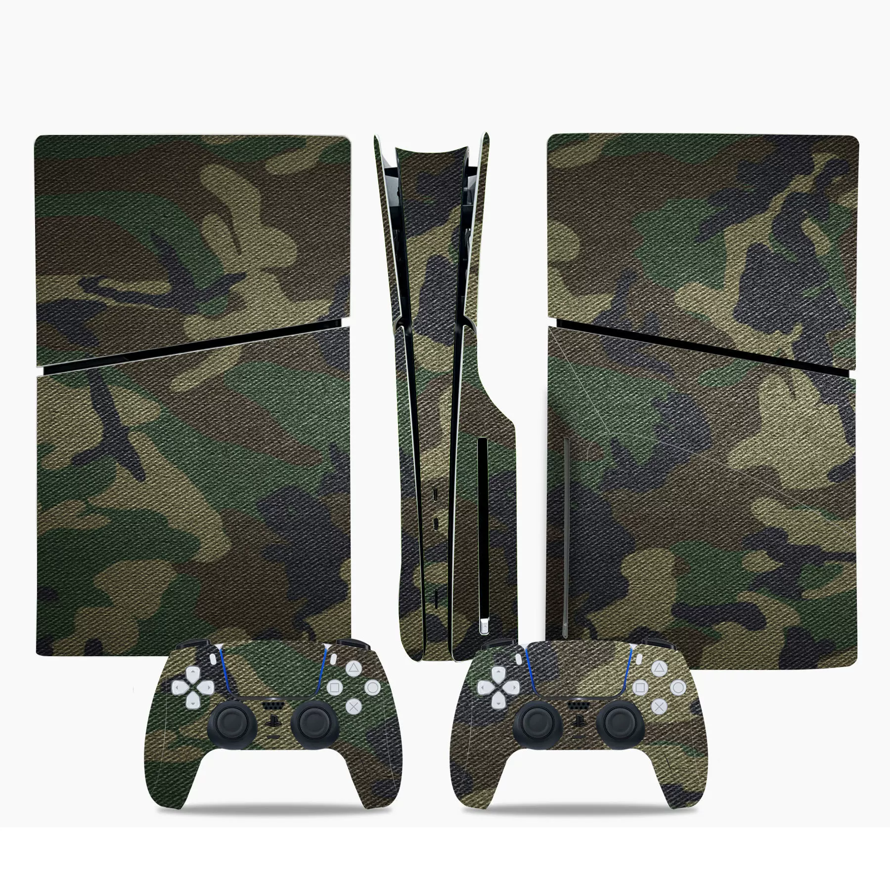 Наклейка на консоль (PS5 Slim), матовая защитная наклейка, индивидуальный рисунок, ультратонкая 0.001 мм