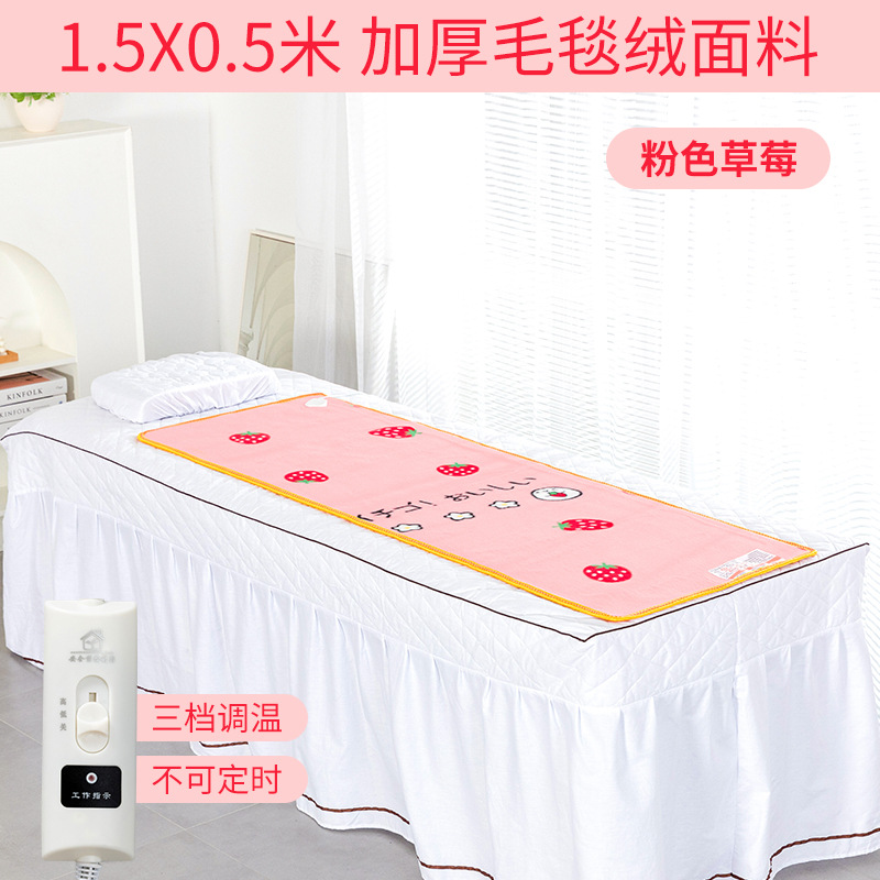 美容ベッド電気毛布シングル美容院専用マッサージベッド小型家庭用ソファーの上の小さいサイズの電気布団