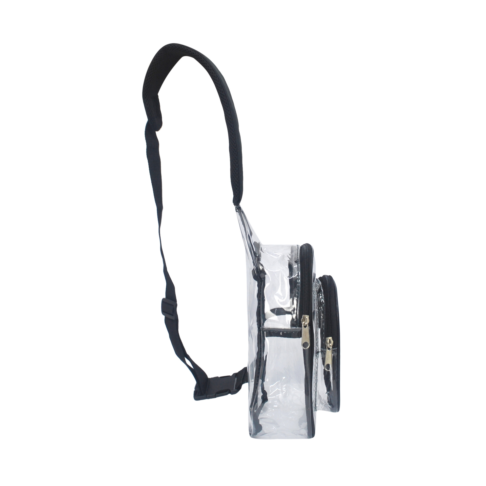 Amazon transfronteriza PVC transparente hombro mochila de viaje al aire libre Estadio visual bolsa de hombro bolsa de mensajero