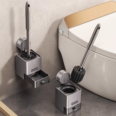 メーカーは強力な吸盤便器ブラシを供給しています。
