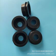 供应黑色硅胶护线套带卡槽防电可来图设计硅橡胶耐压防水