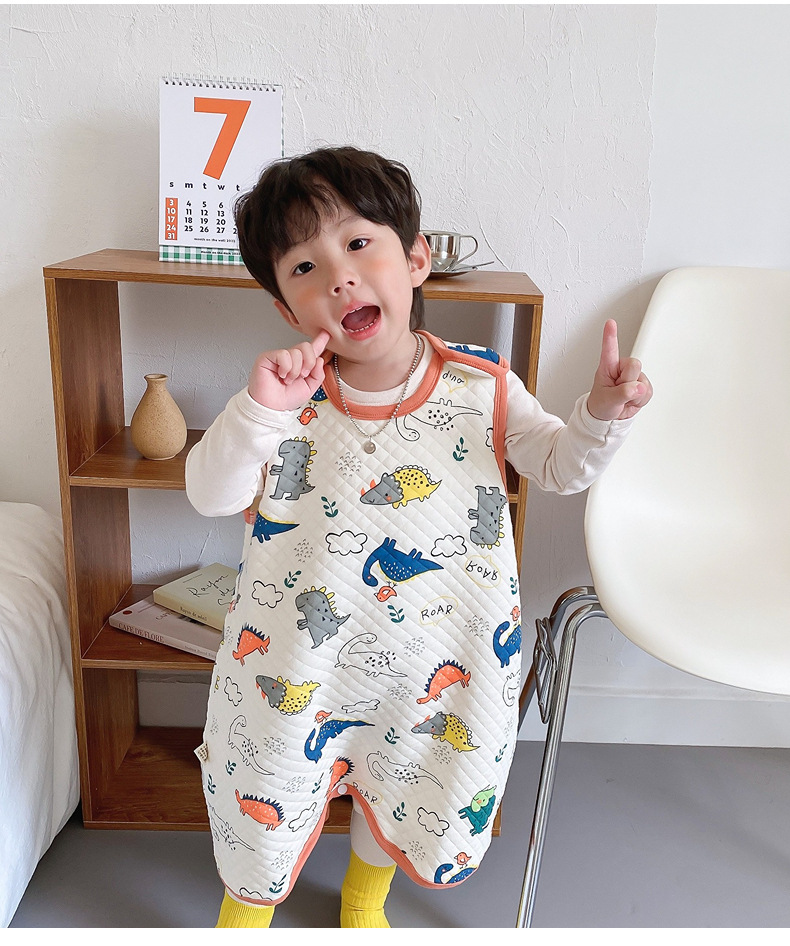 Simple Maternal and Infant Children's Dress Details Page (7)