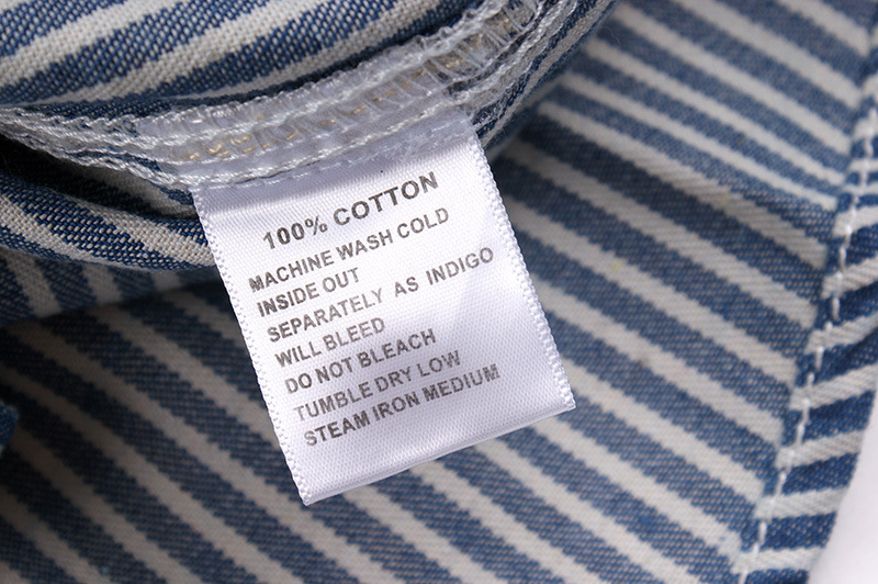 Camicia uomo stile retro americano a righe verticali_voghion.com