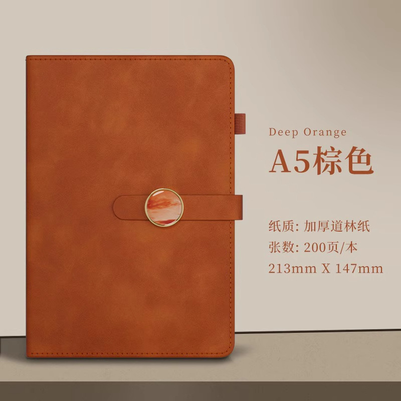 Cuaderno de negocios caja de regalo set a5 cuaderno engrosado set con hebilla de oficina de negocios exquisita b5 grande