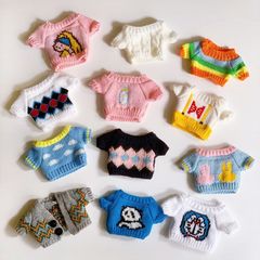 現物の20cmの子供服の綿の人形のセーターのニットの服の上着の20センチのスターの人形の交換品