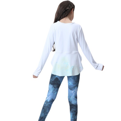 Children's Yoga Set for Cross-border Trade, Running, Sports, Printed Pants, Fitness Clothes, Dance, Quick-drying and Breathable