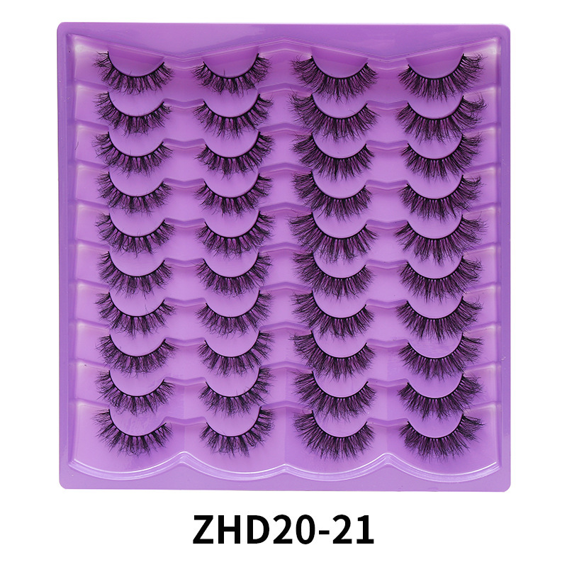 Dingsen偽まつげクロスボーダー安定供給源20対のヘアまつげ|undefined