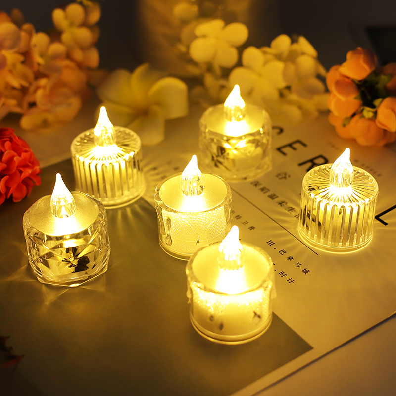 ▇LED electronic candle light romantic birthday proposal creative…