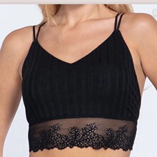 D 15436 Women's Floral Back Bra with Pads �������� �羳����