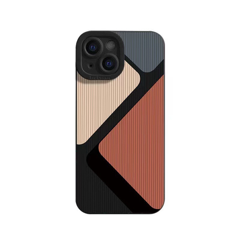 Nueva aplicación iphone16promax funda para teléfono móvil estilo europeo y americano Apple 15 anti-caída 14pro/13/12 creativo x
