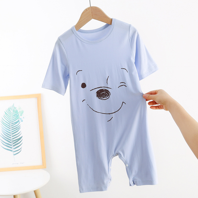 Seven -point sleeve blue