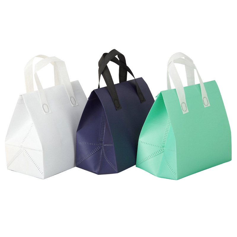 En stock bolso de aislamiento papel de aluminio catering bolsa de embalaje para llevar bolsa de comida rápida cangrejos bolsa de aislamiento de tela no tejida al por mayor