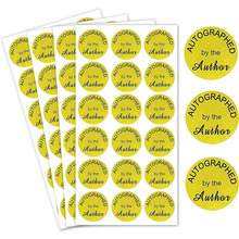 ���R�d��ɫ�����H�P�����N��Autographed by The Author Sticker