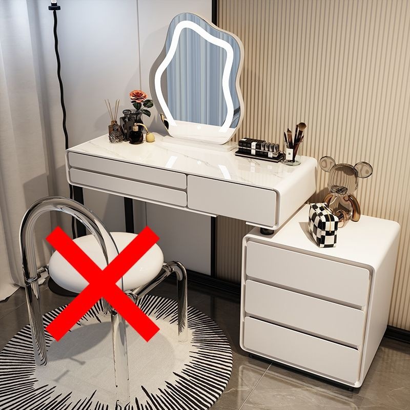 99.9 테이블 + 서랍장 + 구름거울 [의자없음]