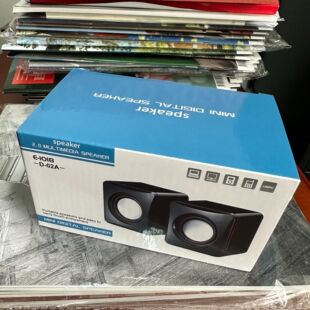D-02A Portable Mobile Phone Gift USB Mini Computer Small Speaker Laptop Desktop Square USB Small Speaker