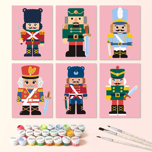 ��Ʒ15X20CMľ�宋����羳СС��6����diy�����ͮ��������b�