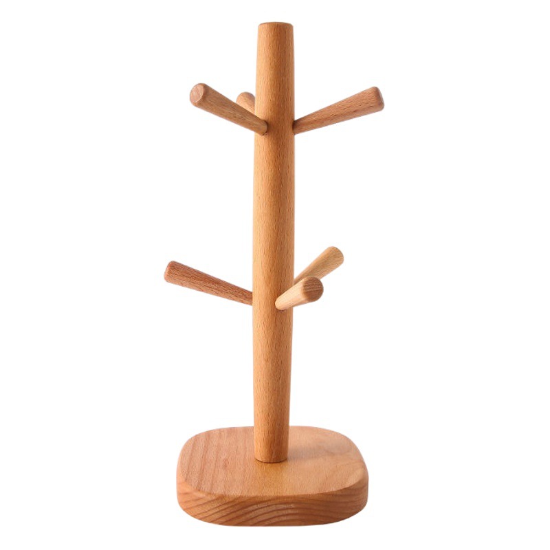 Glass Water Cup Holder Wooden Cup Holder Household Cup Storage Rack Upside down Cup Holder Storage Rack Water Cup Rack Hanger