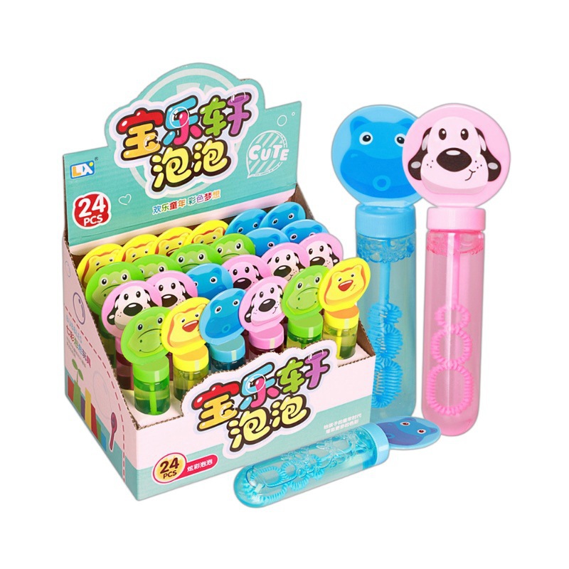 Juguete de burbujas de dibujos animados, mini, portátil, pequeño, para hacer burbujas, juguete de verano, muy vendido, divertido, para niños, para jugar al aire libre.