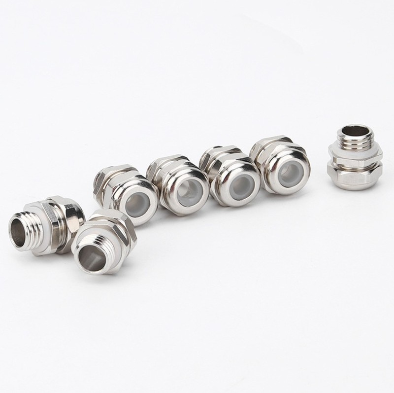 LED照明器具304ステンレス金属シリコンケーブル防水低モデル小型コネクタm6m8m10m 12葛グランドヘッド|undefined