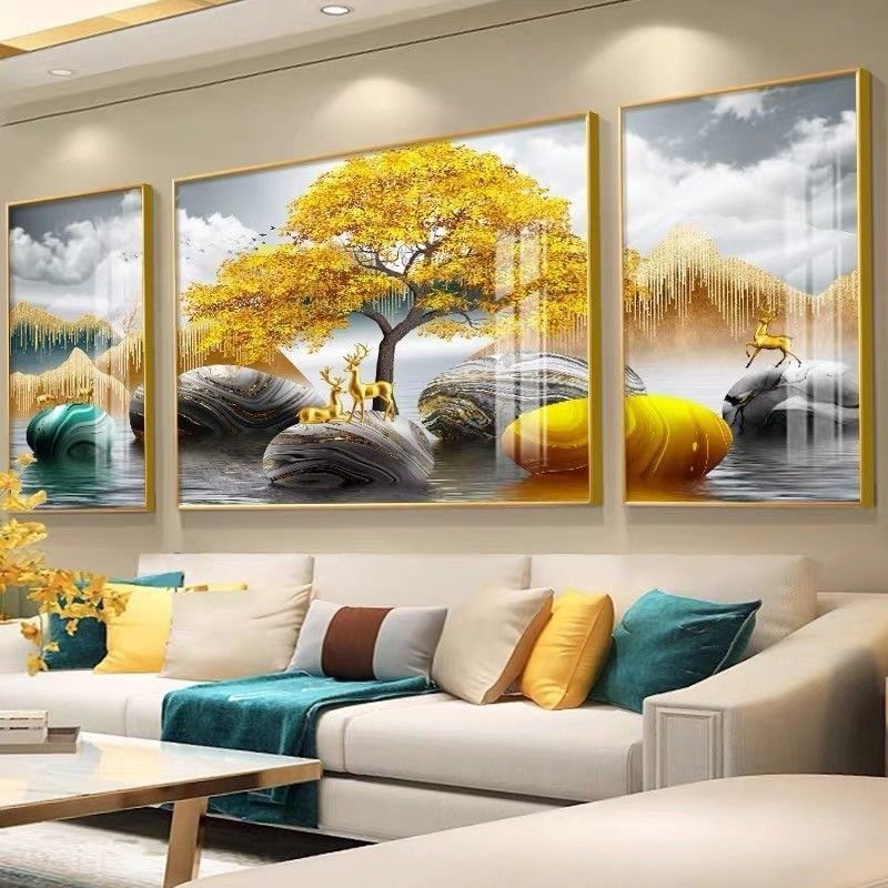 Lucky living room decorative painting mo...