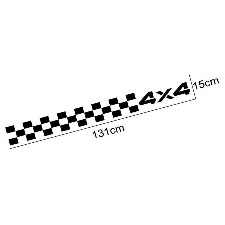 Suitable for Suzuki Jimny JIMNY model, exterior modification accessories, decorative stickers, and grid-patterned body decals