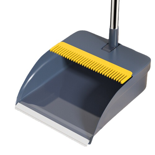 Broom and Dustpan Set, Household Use, Non-Stick Hair Scraper, Water Scrubber for Bathroom