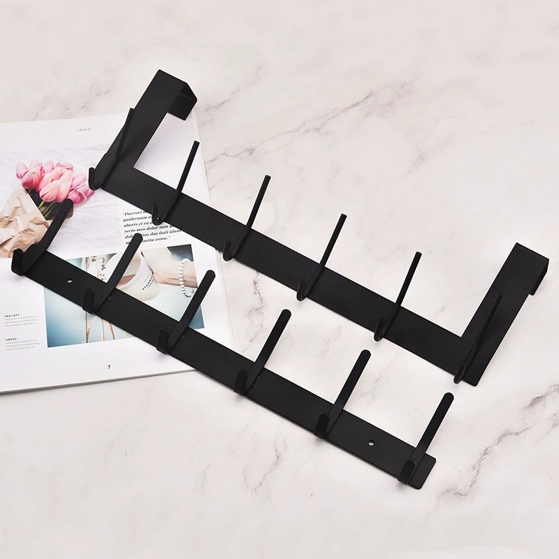 Кованые крючки для дверей без сверления, крючки для одежды в спальню, настенные вешалки для хранения, оптом