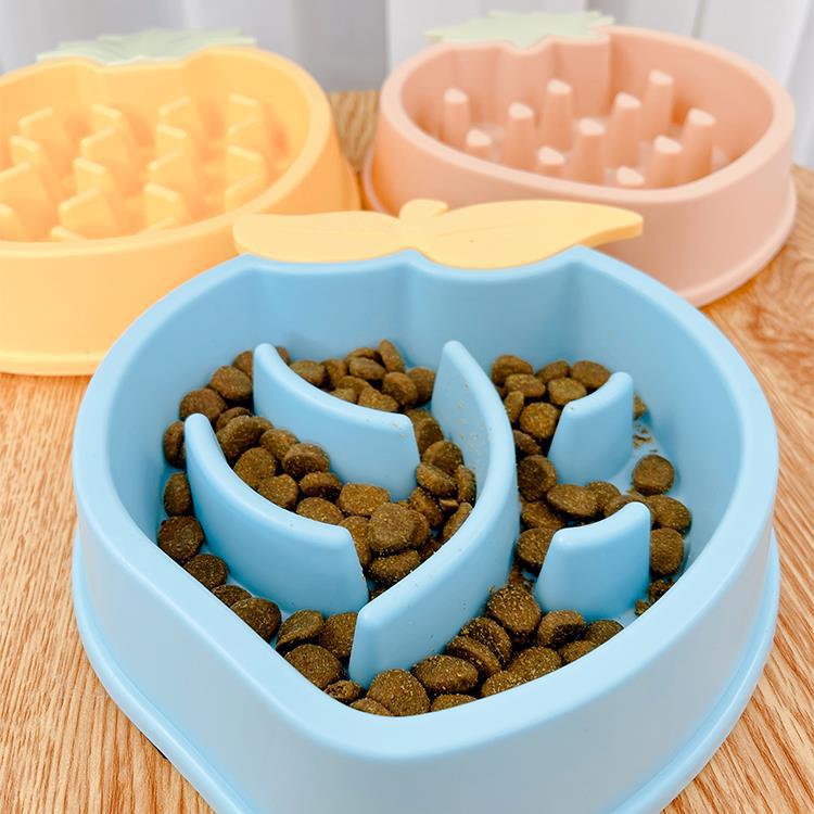 Dog Slow Bowl Cat Bowl Dog Basin Defense Pet Rice Basin Kitten Puppy…