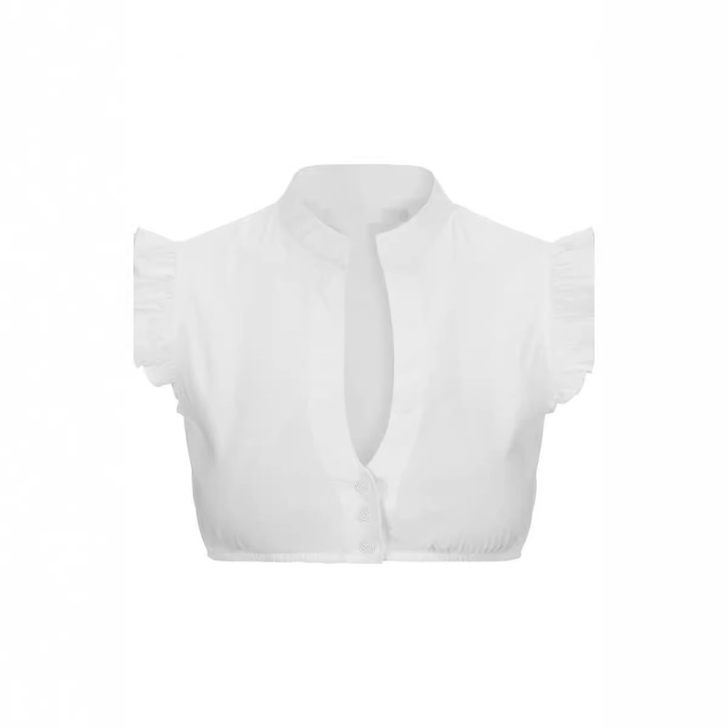 European and American German Traditional Clothing 2025 New Beer Clothing Bavarian Oktoberfest Dingdong Clothing White Shirt European and American German Traditional Clothing 2025 New Beer Clothing Bavarian Oktoberfest Dingdong Clothing White Shirt