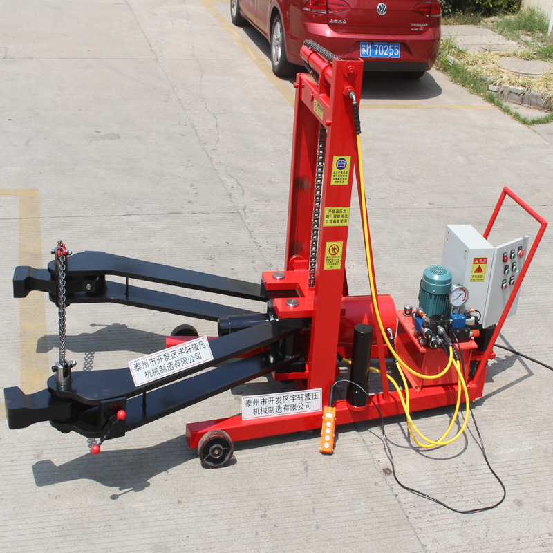 LA全自动车载式拉马电动液压升降拔轮器两爪拆皮带轮轴承专用工具