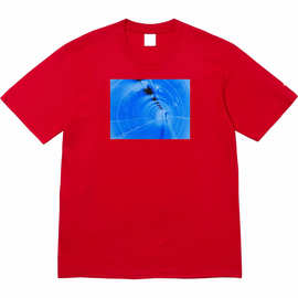 24SS TUNNEL TEE 科幻图片印花时空隧道地下通道短袖T恤男女