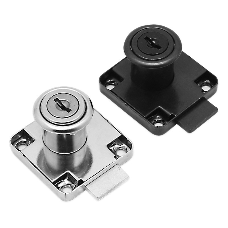 Factory 136/138 Office Desk Drawer Lock Office Cabinet Furniture Drawer Lock Thickened Cabinet Drawer Lock Iron