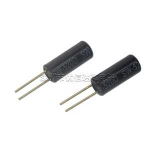 SW-520D vibration switch 5.2*11.5 high sensitive gold plated ball switch angle switch tilt switch