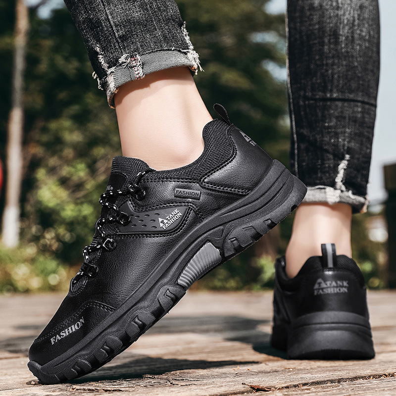 Zapatos para Hombre, Otoño 2025, Nuevo Estilo, Protección Laboral, Deportivos, para Senderismo, Impermeables, Antideslizantes, Resistentes al Desgaste, Casuales, de Caña Baja