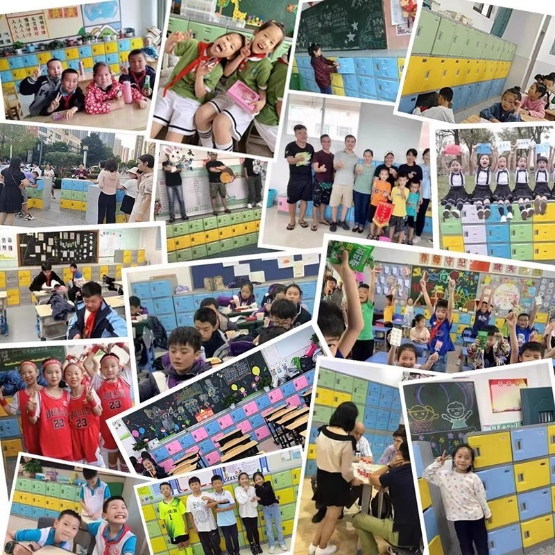 小中学生のロッカー、家族委員会の共同購入、さまざまなロックの色を選択できる abs プラスチック製のランドセルキャビネット|undefined