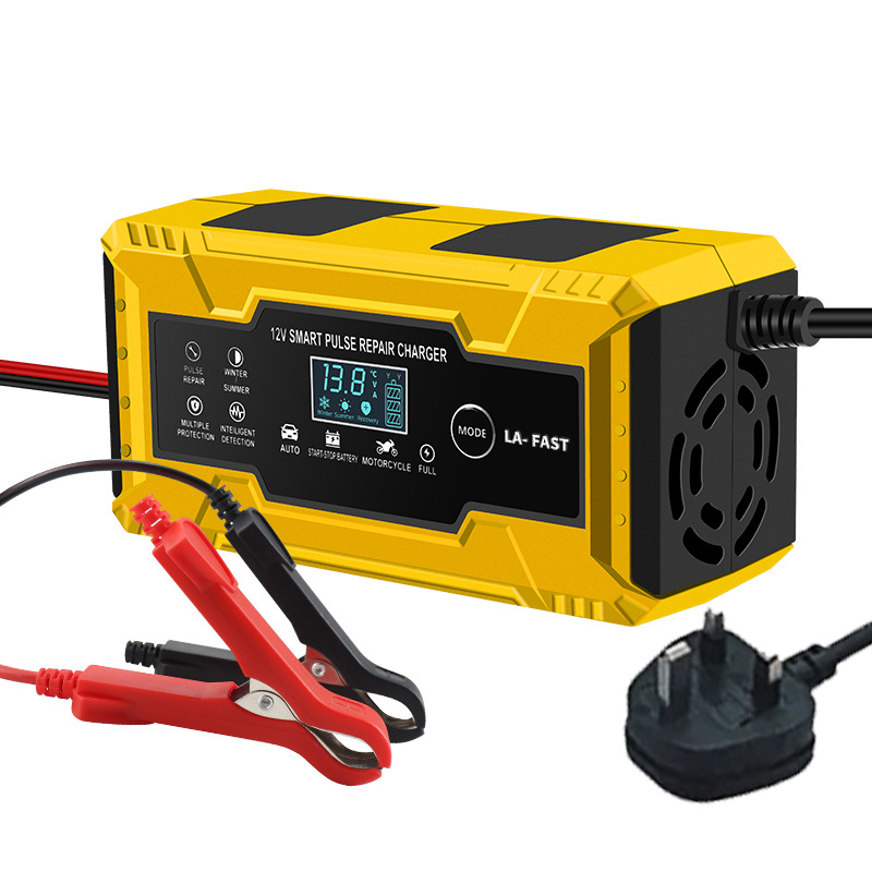New Multiple Mode 12V 6A Automatic Repair Car Motorcycle Agm