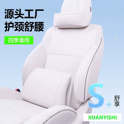 Headrest: Unisex Breathable Pillow Lumbar Support