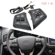 适用于现代IX25多功能方向盘按键方控多媒体控制定速巡航方向盘