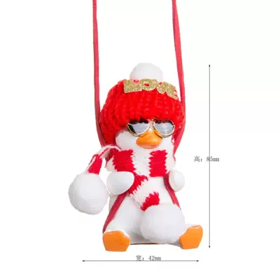 Car hanging: Decorations Car Accessories - christmas-duck