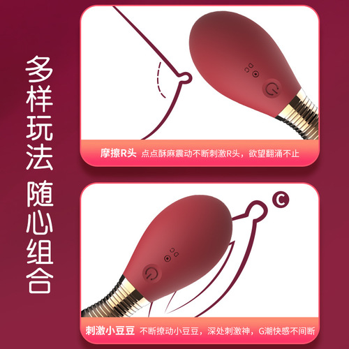 Remote Control Wireless Clitoral Stimulator for Women, G-Spot Vibraator for Couples, Erotic Massage Toy, Instant Thrillation Self Pleasing Device
