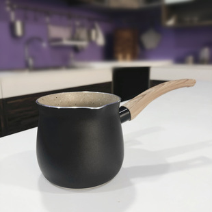 Buy it! small size Turkey Coffee Pot Carbon Roasting Pot Oil Sprinkling Noodles Hot Oil Small Milk Pot Baking Supplementary Food Na You