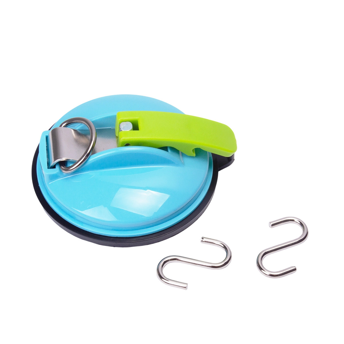 Camping al aire libre cuerda poderosa ventosa carpa de automóvil techo de lona gancho de equipaje correa fijación mascota ventosa de vacío