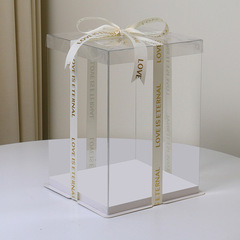 Internet celebrity cake box packaging 4 inches 6 inches 8 inches 10 inches 12 inches / single layer double layer three layers extra high portable flower gift box